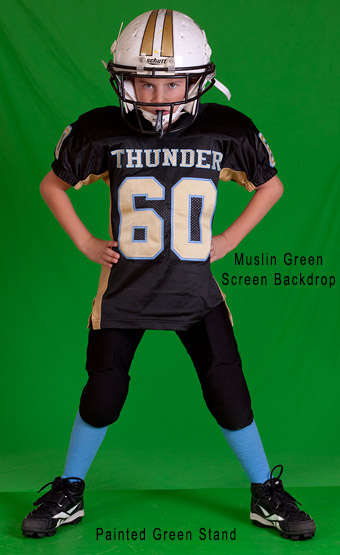 Chroma Key green Floor